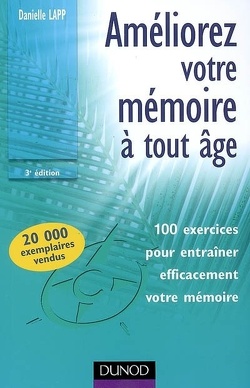 Couverture de Améliorez votre mémoire à tout âge : 100 exercices pour entraîner efficacement votre mémoire