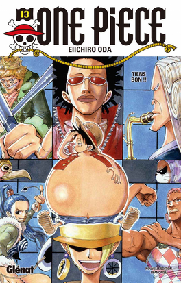 Couverture du livre One Piece, Tome 13 : Tiens bon !!