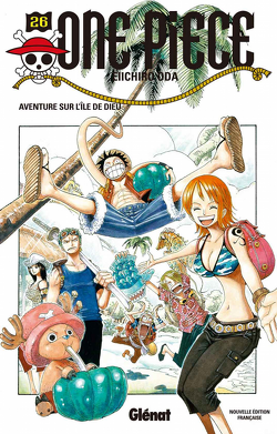 Couverture de One Piece, Tome 26 : Aventure sur l'île de Dieu