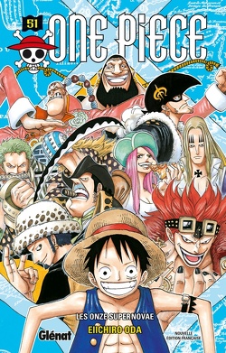 Couverture de One Piece, Tome 51 : Les Onze Supernovae