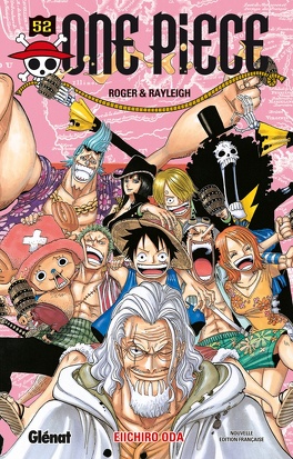 Couverture du livre One Piece, Tome 52 : Roger & Rayleigh