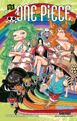 Couverture de One Piece, Tome 53 : Le Tempérament d'un roi
