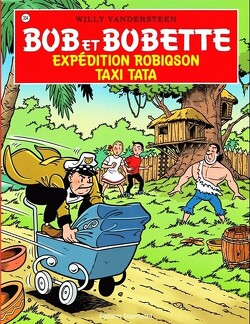 Couverture de Bob et Bobette, Tome 334 : Expédition Robiqson Taxi Tata