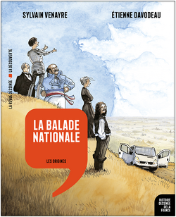 Couverture de Histoire dessinée de la France, Tome 1 : La Balade nationale : Les Origines