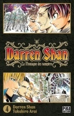 Couverture de Darren Shan, Tome 4 : La Montagne des Vampires (manga)