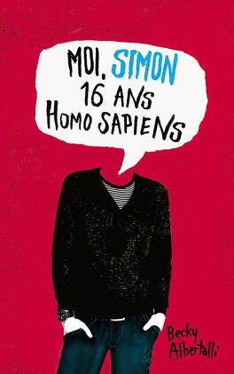 Couverture du livre : Moi, Simon, 16 ans, Homo sapiens