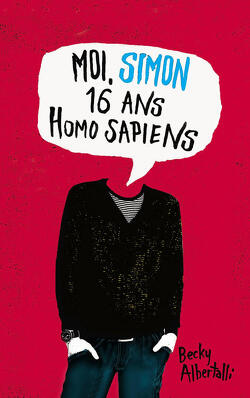 Couverture de Moi, Simon, 16 ans, Homo sapiens
