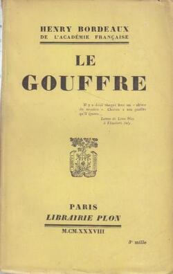 Couverture de Le Gouffre