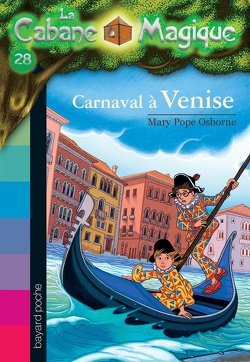 Couverture de La Cabane magique, Tome 28 : Carnaval à Venise