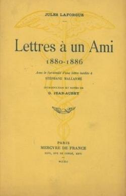 Couverture de Lettres à un ami (1880-1886)