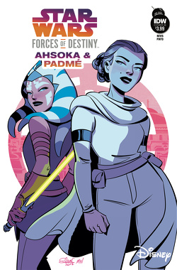 Couverture de Star Wars Forces of Destiny-Ahsoka & Padmé