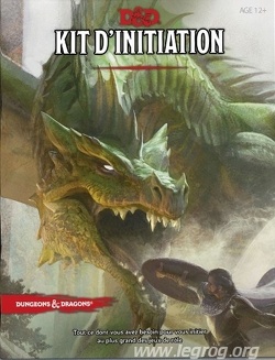 Couverture de Dungeons & Dragons 5ième Éd.: Kit d'initiation, livret de règles