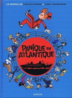 Couverture de Une aventure de Spirou et Fantasio, Tome 6 : Panique en Atlantique