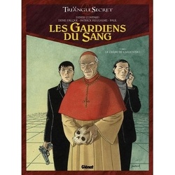 Couverture de Le Triangle secret - Les Gardiens du Sang, tome 1 : Le crâne de Cagliostro