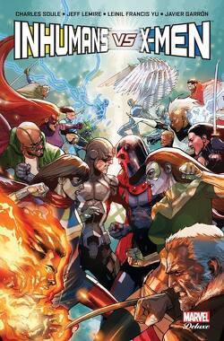 Couverture de Inhumans vs X-Men (Intégrale)