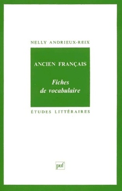 Couverture de Ancien français : fiches de vocabulaire