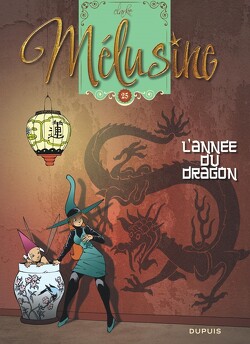 Couverture de Mélusine, Tome 25 : L'Année du dragon