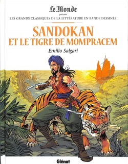 Couverture de Les Grands Classiques de la littérature en bande dessinée, tome 35 : Sandokan et le tigre de Mompracem