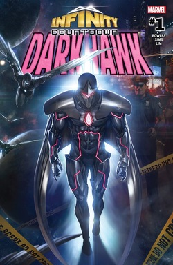 Couverture de Infinity Countdown: Darkhawk (2018), Tome 1