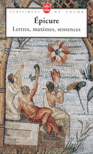 Couverture de Epicure - Lettres, maximes, sentences