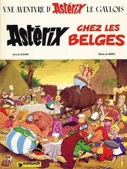 Couverture de Astérix, Tome 24 : Astérix chez les Belges