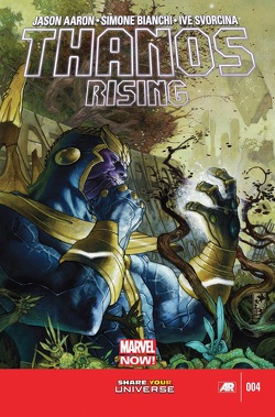 Couverture de Thanos Rising #4