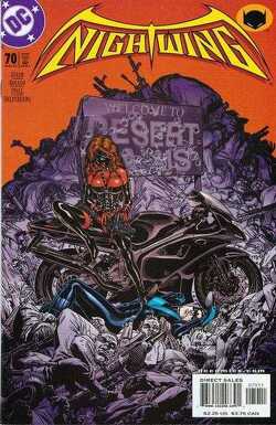 Couverture de Nightwing #70, Dangled