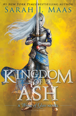 Couverture de Throne Of Glass 7 : Kingdom of Ash