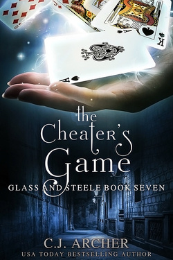 Couverture de Glass and Steele, Tome 7: The Cheater's Game