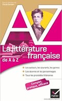 Littérature française de A à Z