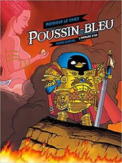 Couverture de Poussin-bleu, Tome 1 : L'Armure d'or