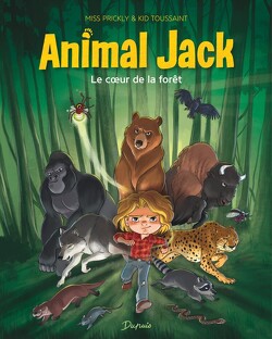 Couverture de Animal Jack, Tome 1 : Le Cœur de la forêt