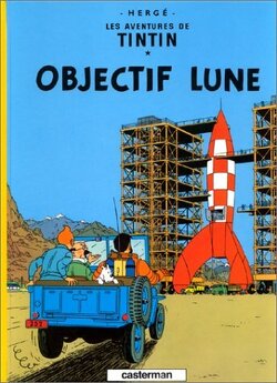 Couverture de Les Aventures de Tintin, Tome 16 : Objectif Lune