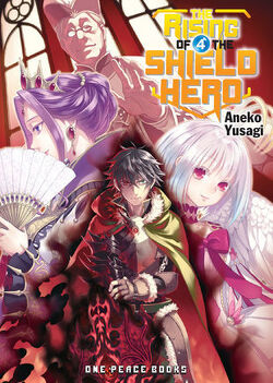 Couverture de The Rising of the Shield Hero, Tome 4 (Light Novel)