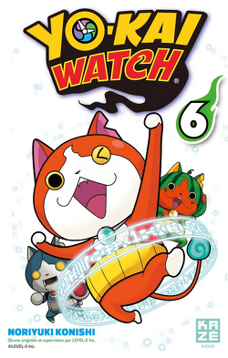 Couverture de Yo-Kai Watch, Tome 6