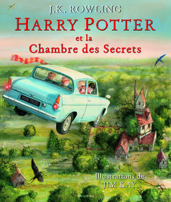 Couverture de Harry Potter, Tome 2 : Harry Potter et la Chambre des Secrets (Illustré)