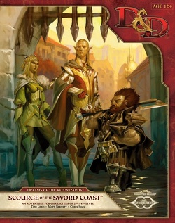 Couverture de D&D Next: Dreams of the Red Wizards: Scourge of the Sword Coast