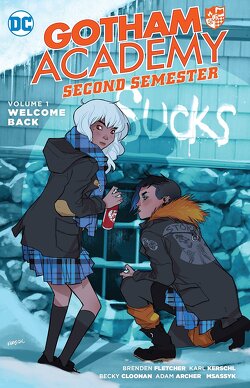 Couverture de Gotham Academy Second Semester, Tome 1 : Welcome Back