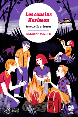 Couverture du livre Les cousins Karlsson, Tome 9 : Trompette et tracas