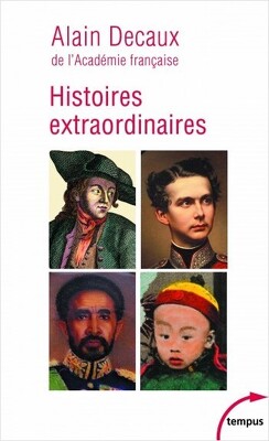 Couverture de Histoires extraordinaires - Dix destins d'exception
