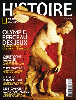 Couverture de Histoire National Geographic, n°14 : Olympie, berceau des Jeux