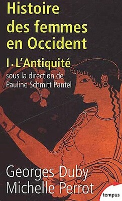 Couverture de Histoire des femmes en Occident, tome 1 : L'Antiquité