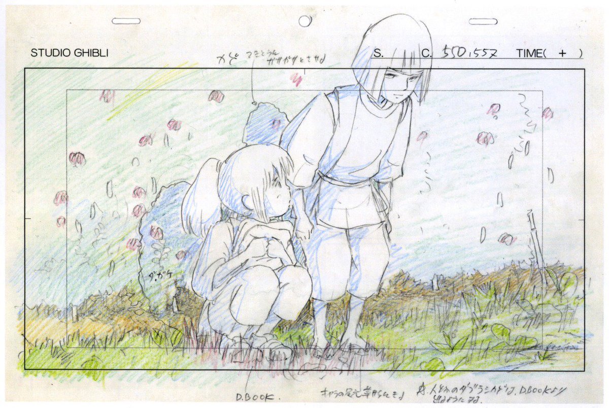 Dessins du studio Ghibli, Les secrets du Layout pour comprendre l'animation  de Takahata & Miyazaki - Livre de Hayao Miyazaki