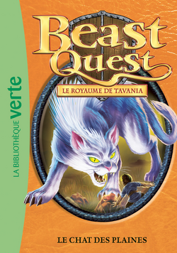 Couverture de Beast Quest, Tome 44 : Le Chat des plaines
