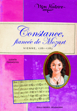 Couverture de Constance, fiancée de Mozart