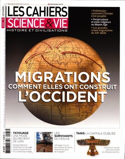 Couverture de Cahiers Science & Vie, n°187 : Migrations, comment elles ont construit l'Occident