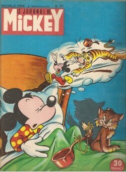 Couverture de Le Journal de Mickey N°101
