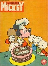 Couverture de Le Journal de Mickey N°127