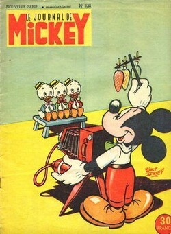 Couverture de Le Journal de Mickey N°138