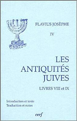Couverture de Antiquités juives - Volume 4
